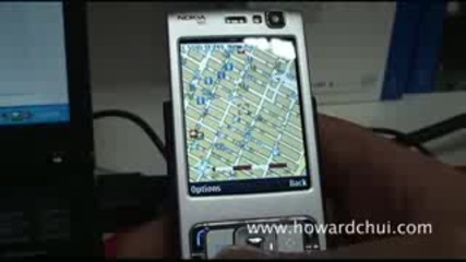 Nokia n95 Mapping Software Demo