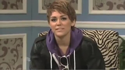 Miley Cyrus as Justin Bieber as Charlie Sheen 