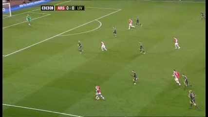 Arsenal vs Liverpool 1 - 0 Highlights 2010 