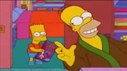 The Simpsons - Simpsons beim Modellraketen basteln german 