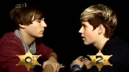 One Direction - The Showdown - Louis vs Niall X Factor 2010