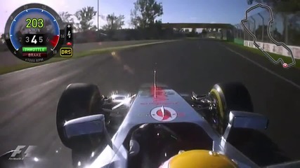 Пол Пoзишъна на L.hamilton в Австралия F1 2012