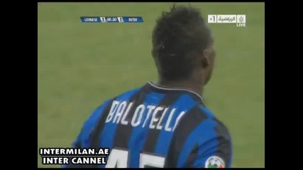 Udinese 2 - 3 Inter Milan ( 1 - 1 Balotelli ) 