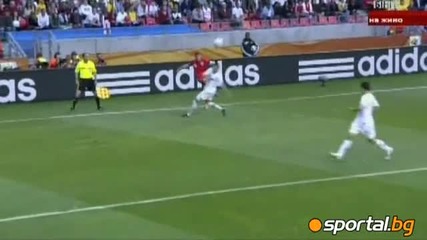 група C - Словения 0 - 1 Англия (световно - 23.06.2010)