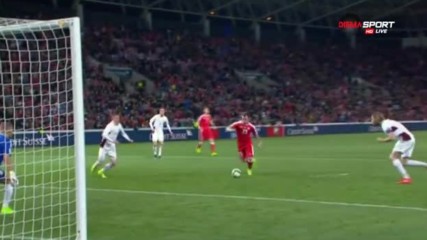 Швейцария - Латвия 1:0 /репортаж/