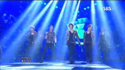 (hd) Cross Gene - La-di Da-di ~ Inkigayo (08.07.2012)