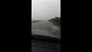 България под вода: Мощна градушка удари и Карнобат (ВИДЕО)