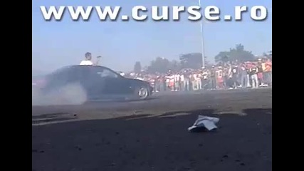 Hot burnout - Bmw M3 Rip 
