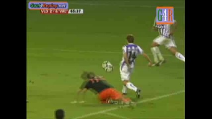 Real Valladolid - Valencia 2 - 4 (2 - 4,  13 9 2009)