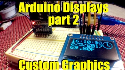 How to display Custom Graphics with Arduino