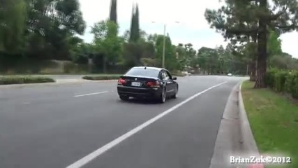 Alpina B7 Acceleration and Wheel Spin