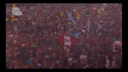 Tomorrowland 2013 - David Guetta vs. Nicky Romero vs. Afrojack (hd Video) [+steve Aoki]