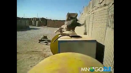 Рейнджърски паркур в стената 
