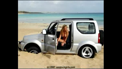 Some Stuck Cars In Mud And In Sand!