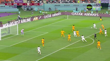 Нидерландия - САЩ 2:0 /първо полувреме/
