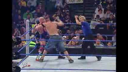 #21 Wwe No Way Out 2005-john Cena vs Kurt Angle (#1 Contender Match Wwe Championship at Wrestlemania