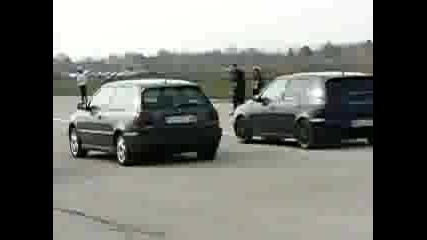 Golf 3 Gti Vs. Golf 3 - Летище Видин