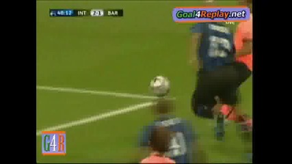 Inter - Barcelona 2 - 1 (3 - 1, 20 4 2010) 