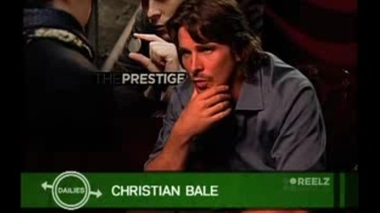 The Prestige - Interview #7 (christian Bale)