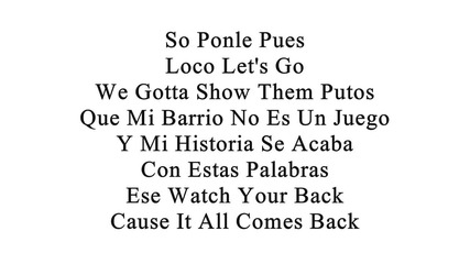 Conejo - War (with Lyrics On Screen)