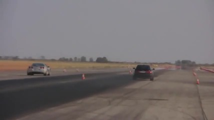 Audi S2 Coupe 500 Hp Vs. Chevrolet Corvette Z06 Drag Race
