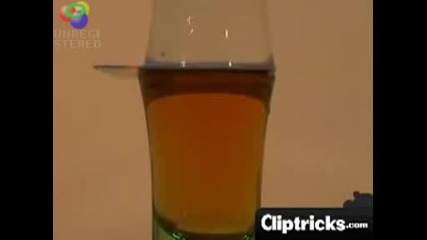 Интересен трик с уиски и вода