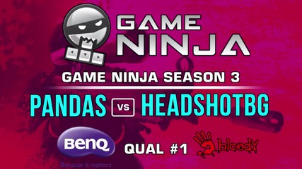 Game Ninja CS:GO #1 - HEADSHOTBG vs Pandas in Ambush
