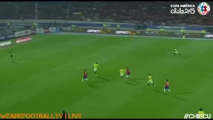Чили 2 - 0 Еквадор ( Копа Америка 2015 ) ( 11/06/2015 )
