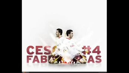 Fabregas, Casillas, Bendtner, Villa