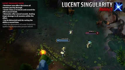 Mechanical Lux - Detailed Ability Mechanics League of Legends