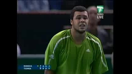 Atp Ms Paris 2008 : Цонга - Родик | Тайбрек