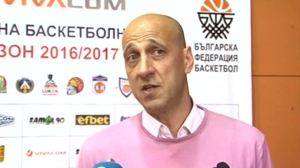 Тони Дечев: Целта пред нашия отбор продължава да бъде шампионската титла