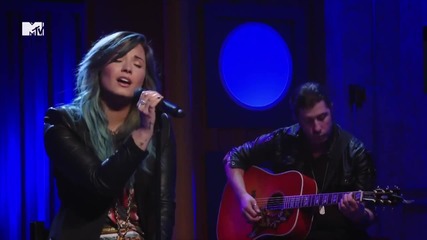 Невероятно изпълнение!!! Demi Lovato- Skyscraper ( Coletivation Mtv Brazil ) 2013