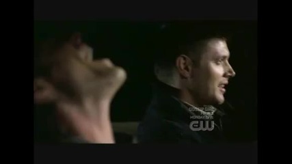 Supernatural 3x16 - Dean and sam sing Dead or Alive 