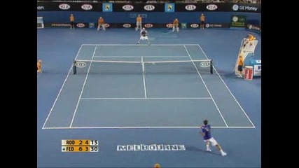 Australian Open 2009 - Федерер Без Проблеми С - У Родик 29.01