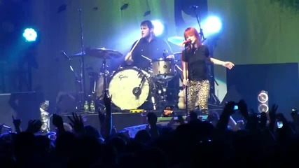 Paramore Brighter live rare performance