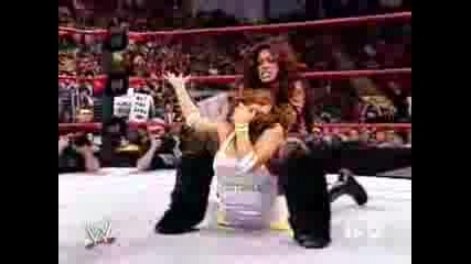 Maria & Jeff vs. Melina & Johny Nitro
