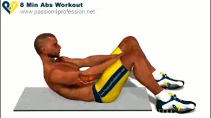8 Min Abs Workout, how to have six pack (hd Version)