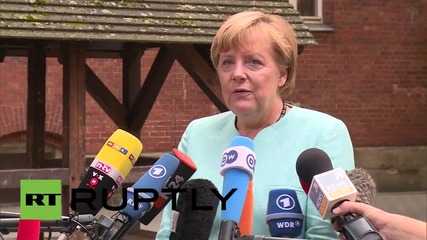 Germany: Action for refugees needed "very, very fast now" - Chancellor Merkel