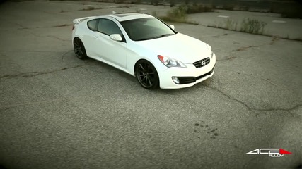 Hyundai Genesis Coupe on 20_ Ace Convex Wheels _ Rims