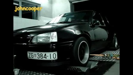 Opel Kadett 2.0 8v Turbo on Dyno