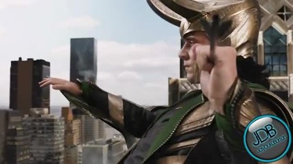 The Avengers - Hulk vs Loki Scene - Hd