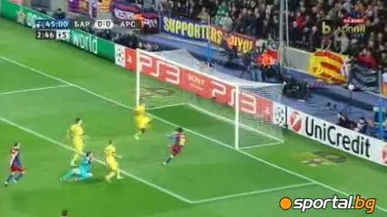 Гол на Messi vs Arsenal 08.03.11 