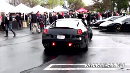 2011 Ferrari 599 Gto Revving