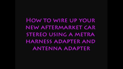 How_to_wire_an_aftermarket_radio