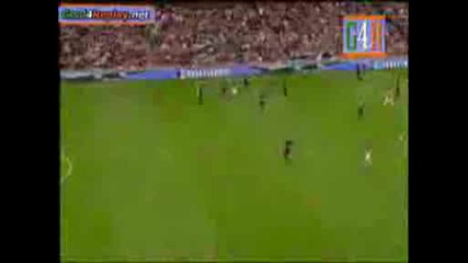Arsenal vs Atletico Madrid 2 - 1 Arshavins Impossible Goal (01 - 08 - 09)
