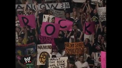 Raw, August 9, 1999 - The Rock: The Big Slow 