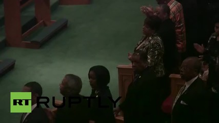 USA: Mourners say last goodbyes at Freddie Gray funeral