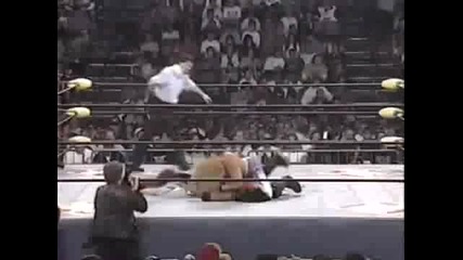 Syxx срещу Chris Jericho [ W C W Halloween Havoc 96 ]