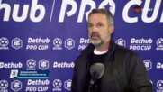 Душан Косич след победата на Локомотив Пловдив срещу Черно море